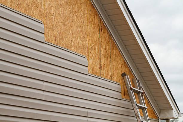 Professional Siding Replacement technician working in Cherryville, NC